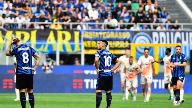 【意甲】索莱独中，帕瓦尔伤退，国米0-1罗马遭3连败